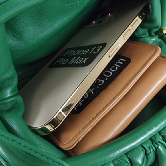 BOTTEGA VENETA Intrecciato The Mini Pouch Crossbody Bag - Picture 10 of 13